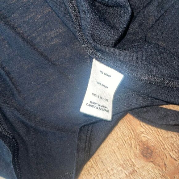 Nwt Chelsea & Violet long sleeve black top - Picture 12 of 13